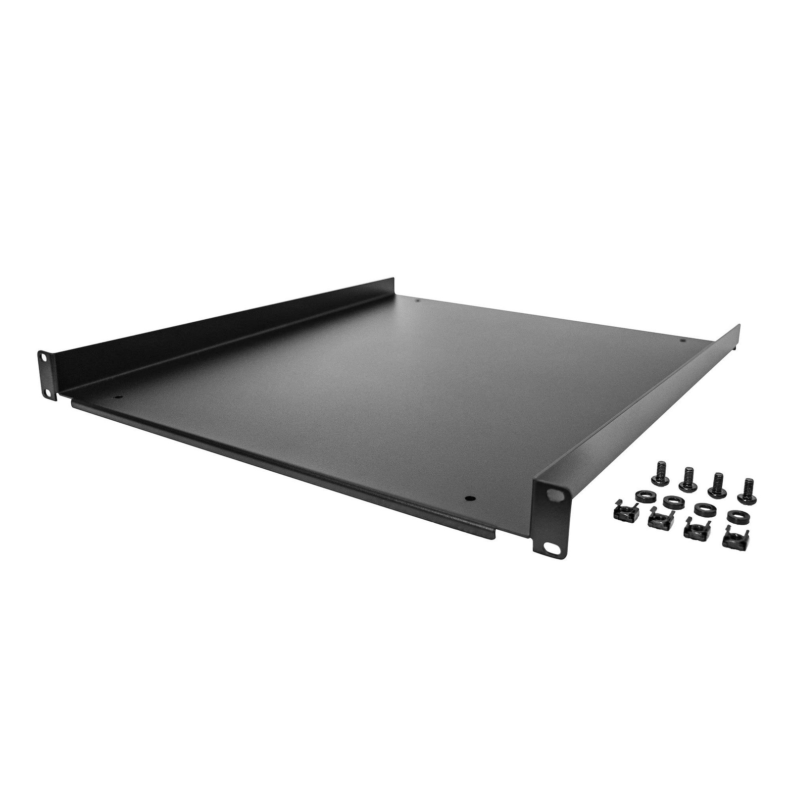 StarTech 1U Server Rack Cabinet Shelf Fixed 20" Deep Cantilever Rackmount Tray