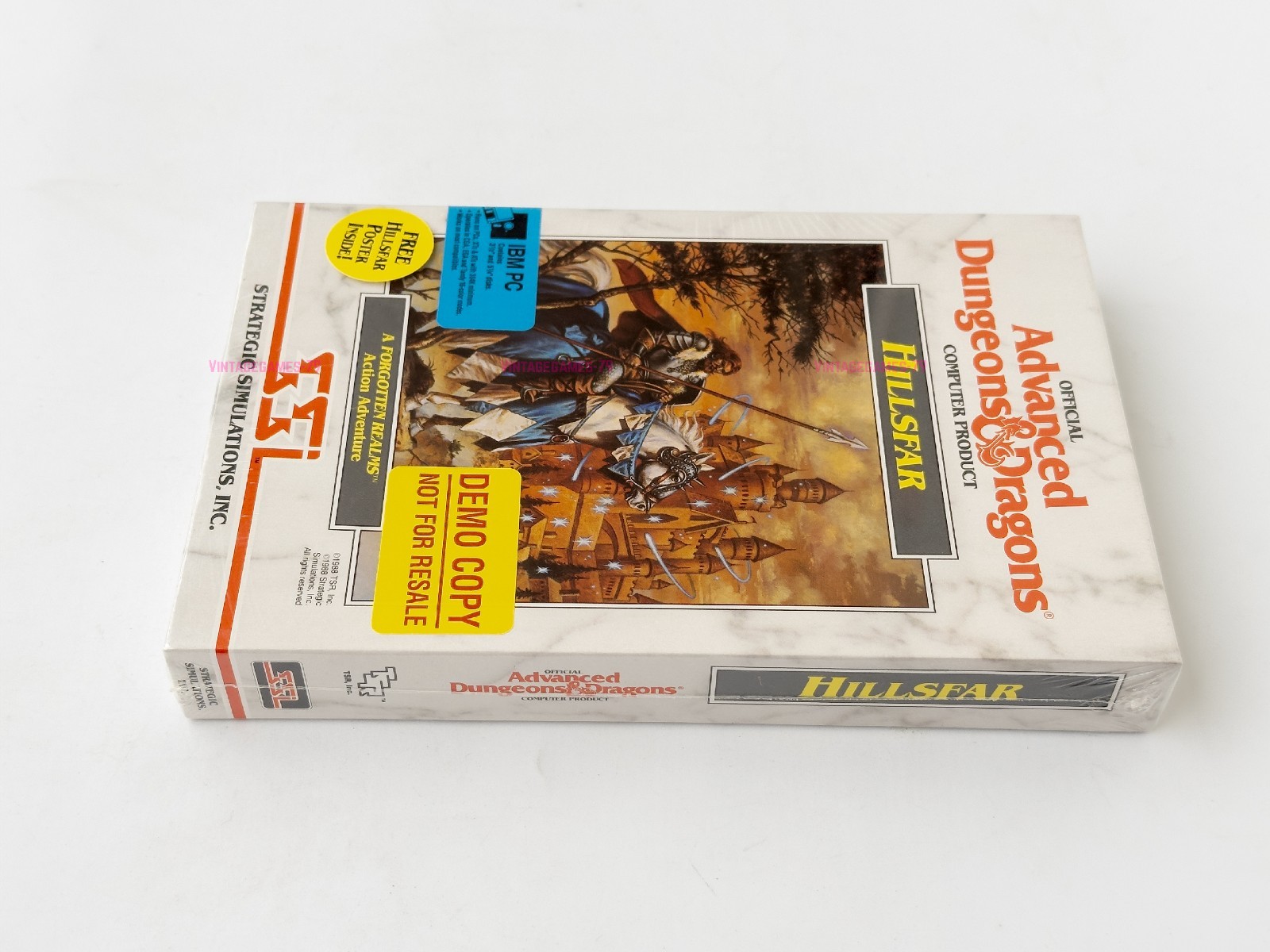 AD&D Hillsfar - SSI - 1989 / IBM PC - Sealed