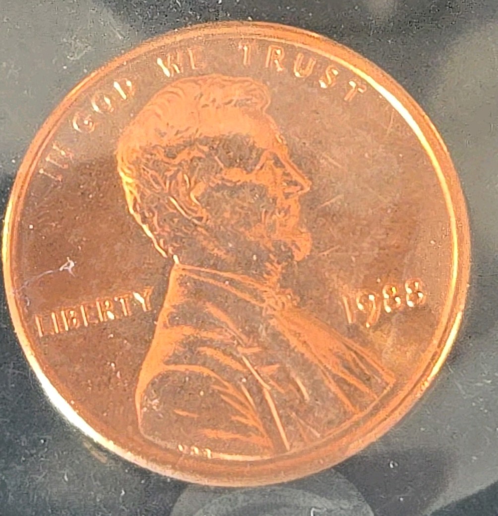 1988 US Mint 10 Coin Uncirculated 2 Complete Just Philadelphia