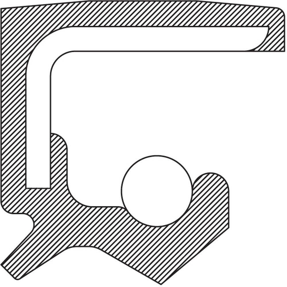 National 710696 Trans Case Input Shaft Seal