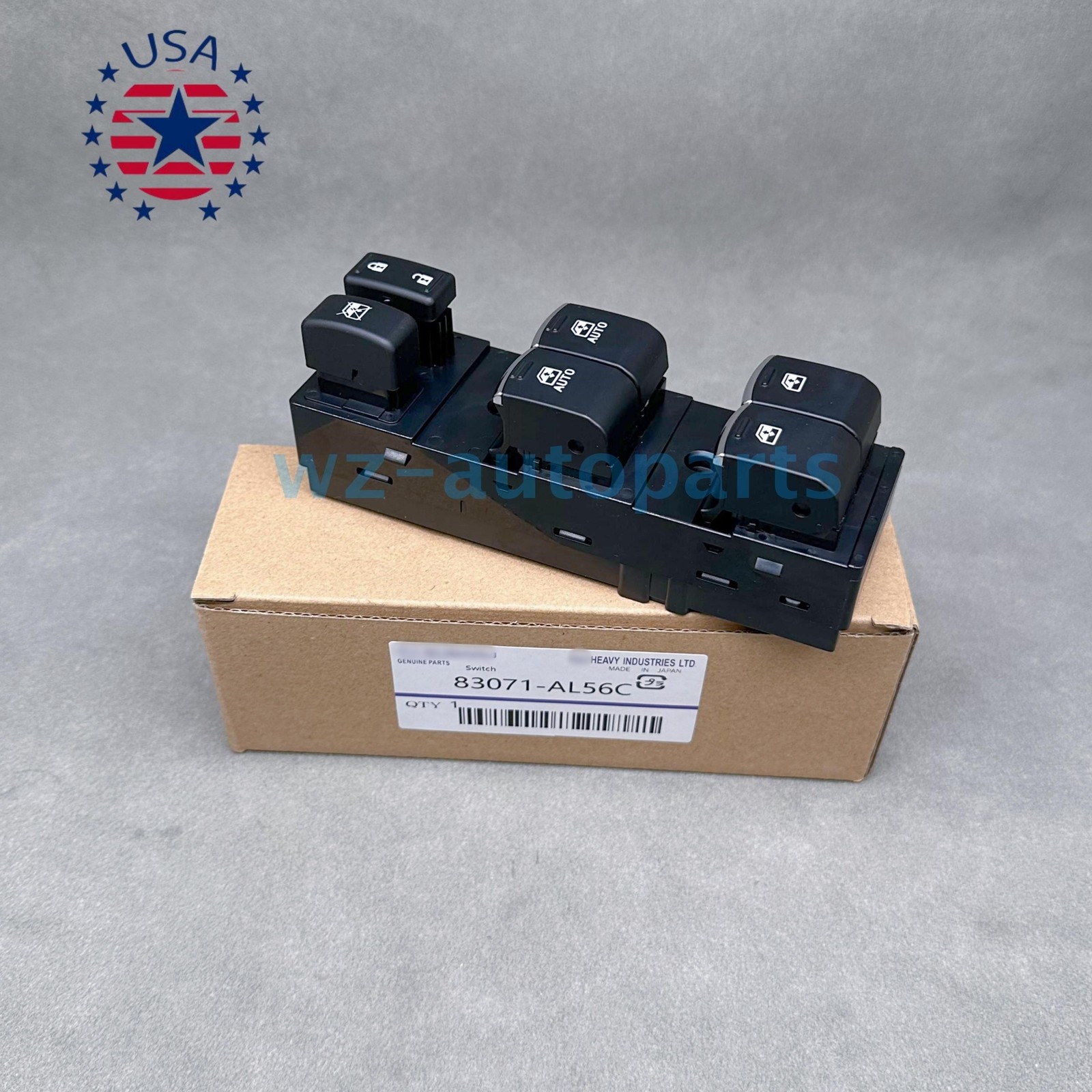 OEM! 83071AL56C Front Left Power Window Control Switch Fits 18-19 Legacy Outback