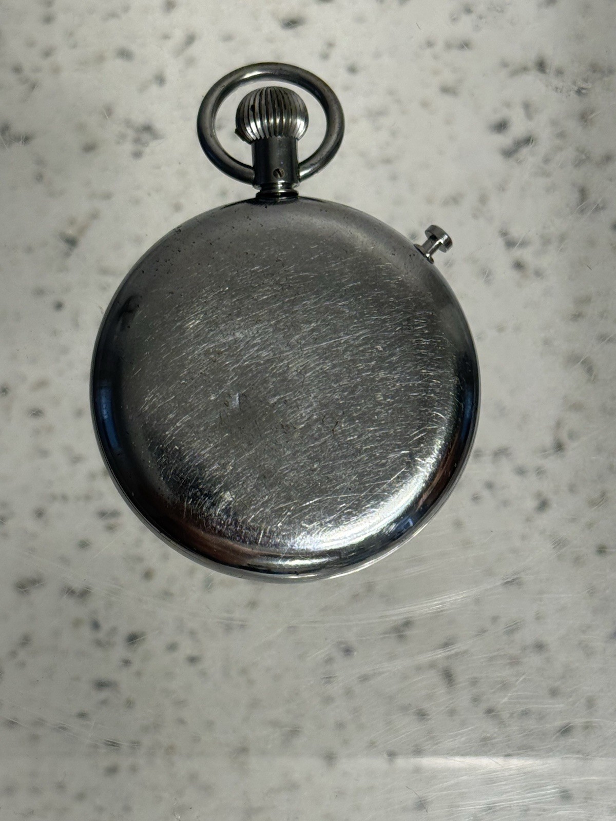 COMPASS SWISS MADE 1 JEWEL STOPWATCH - Untested