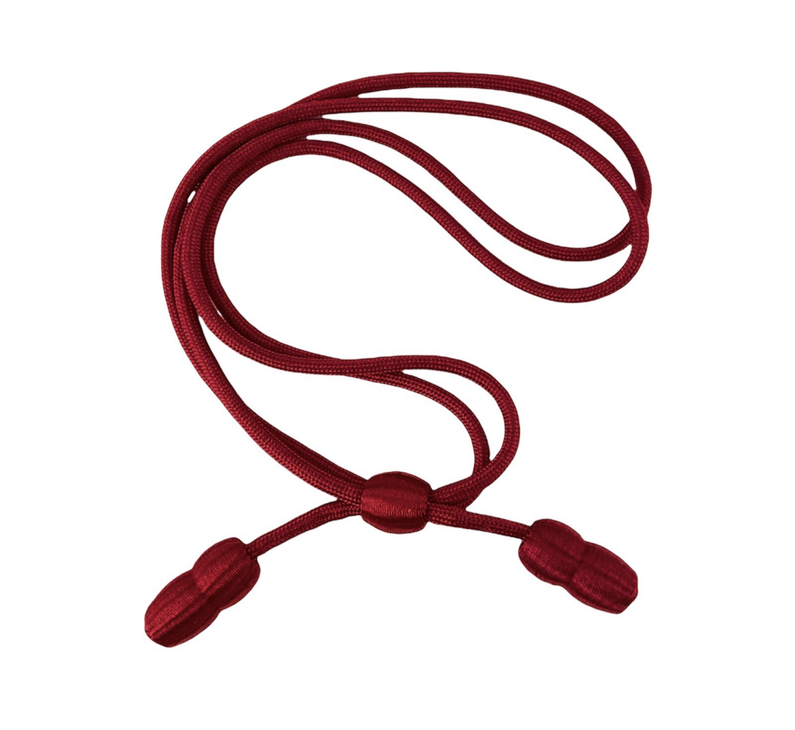 🌟US Army Cavalry Medic Cardinal Red Acorn Hat Band, Campaign Hat Cord