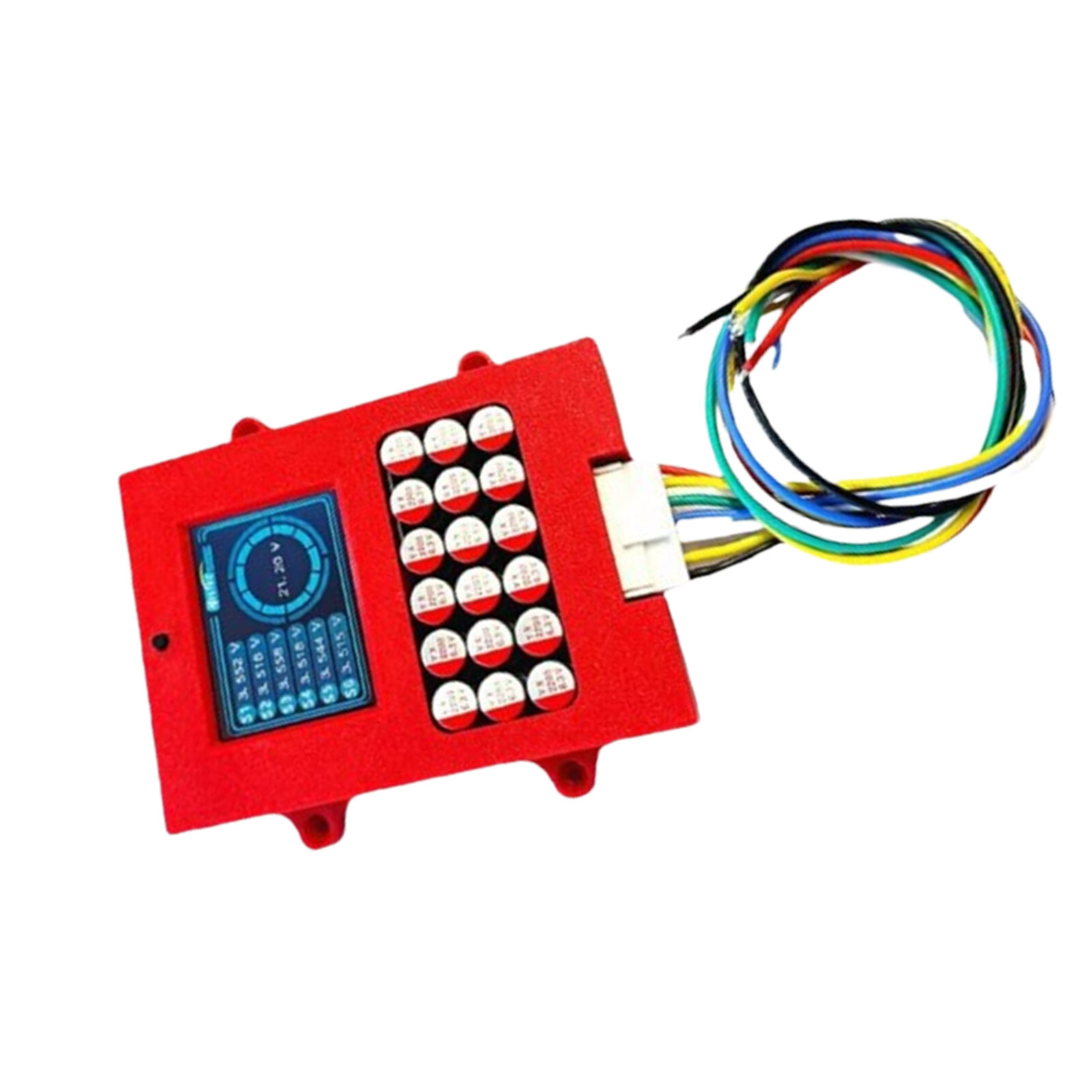 6S 5A Capacitor Active Balancer with Voltage Display LTO Battery EqualizercUsU
