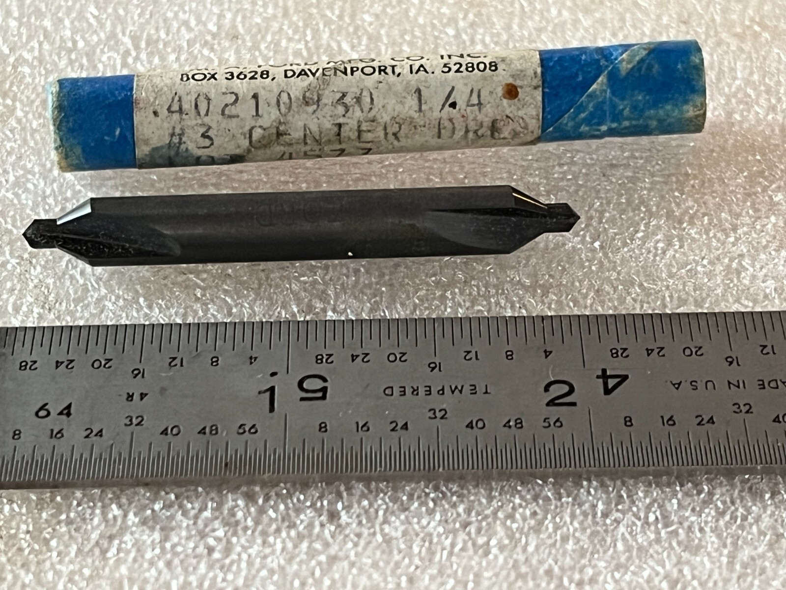 #3 Solid Carbide Combination Drill and Countersink, New,  M A Ford, USA