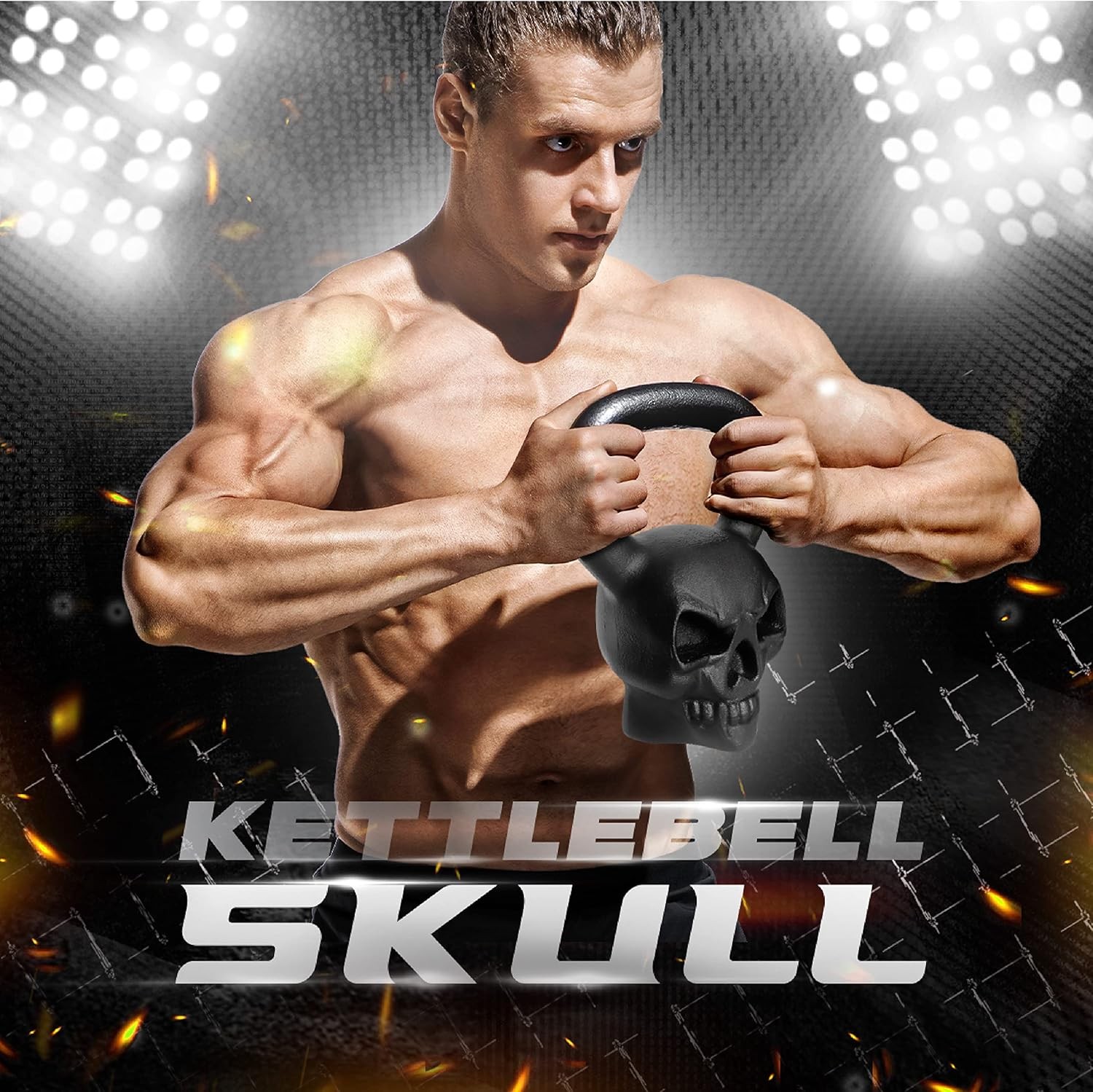 Yes4All Kettlebell Special Shape, Upgraded &Multifunctional for Advanced Trainin