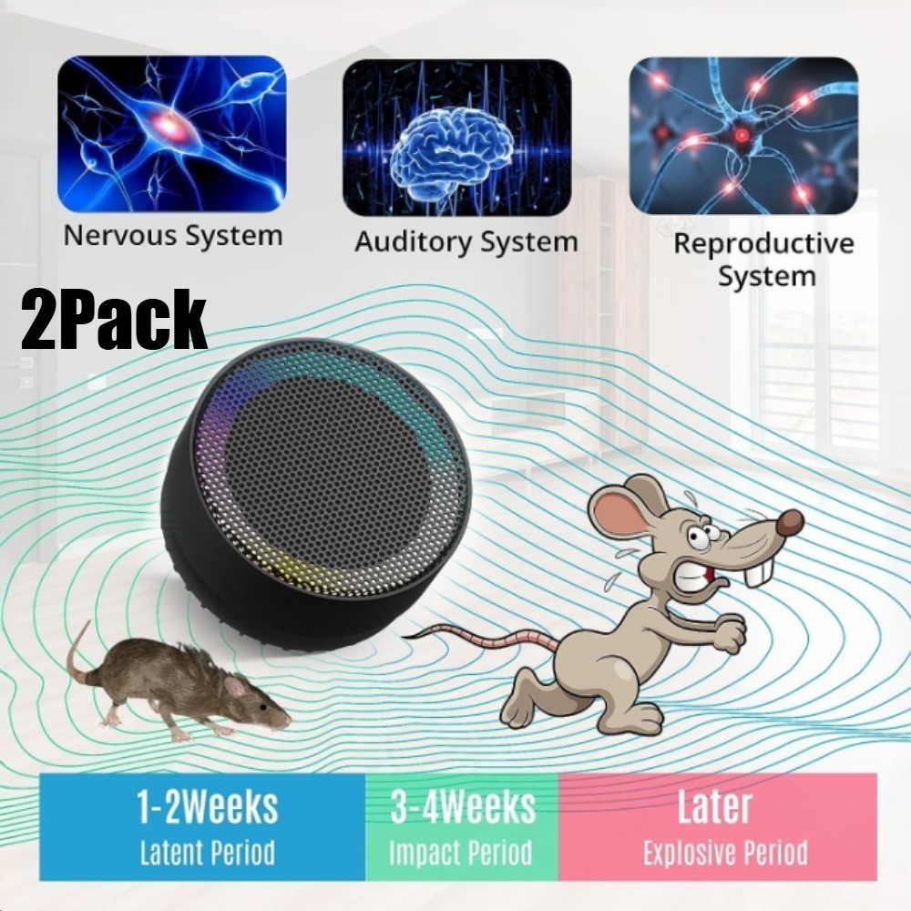 Mini Pest Prevention Device for House Effectively Repels Mouse Rodent Mosquito