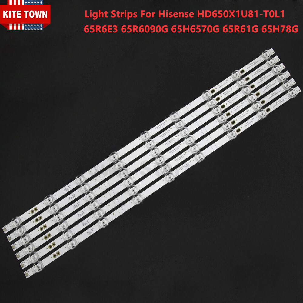 Light Strips For Hisense HD650X1U81-T0L1 65R6E3 65R6090G 65H6570G 65R61G 65H78G