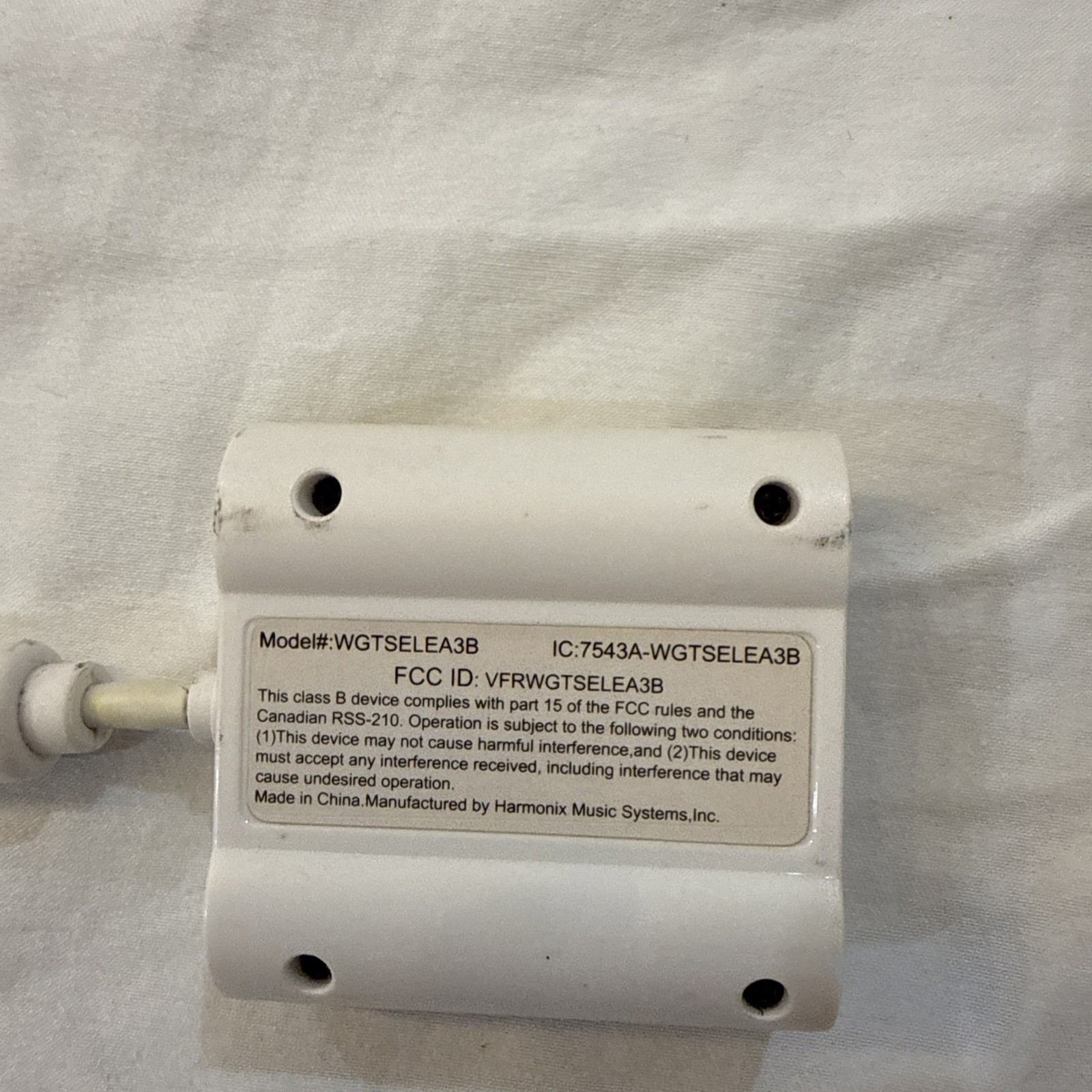 George Harrison's Gretsch Guitar & Dongle for Wii Beatles Rock Band (NWGTS4)