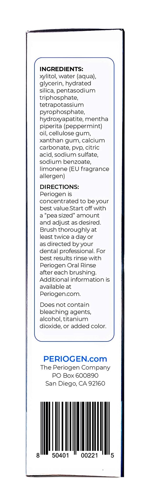 Periogen Tartar Control Toothpaste 2-Pack