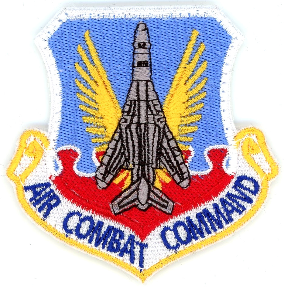 US Air Force Patch: B-1 Air Combat Command   Hook/Loop