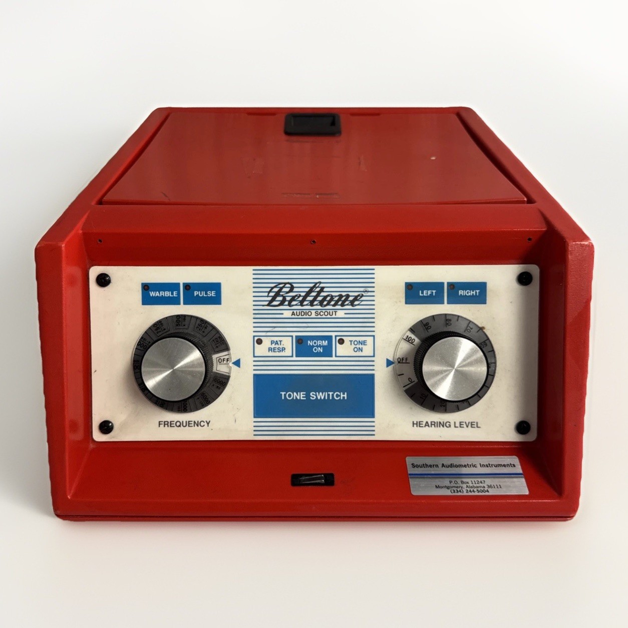Beltone Audio Scout Audiometer w/ Headphones Medical Hearing Tone Generator