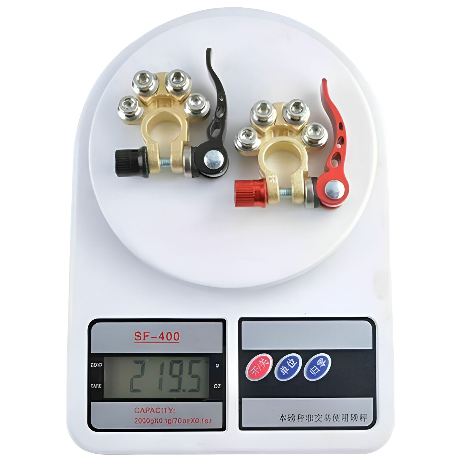 4pcs Car Battery Terminals Connector Clamp Quick Release Adjust Disconnect Tool