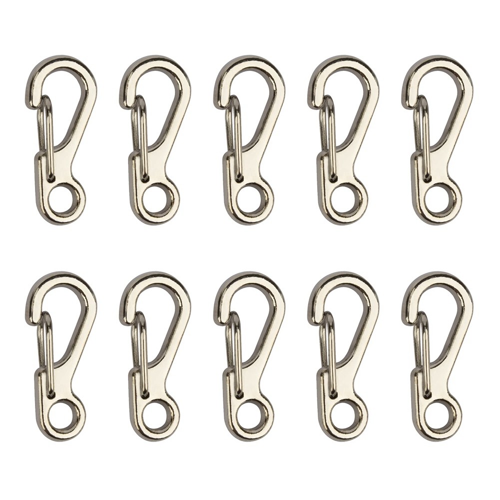 Alloy Carabiner Clip Tiny Spring Snap Hook Carabiners for Backpack2721