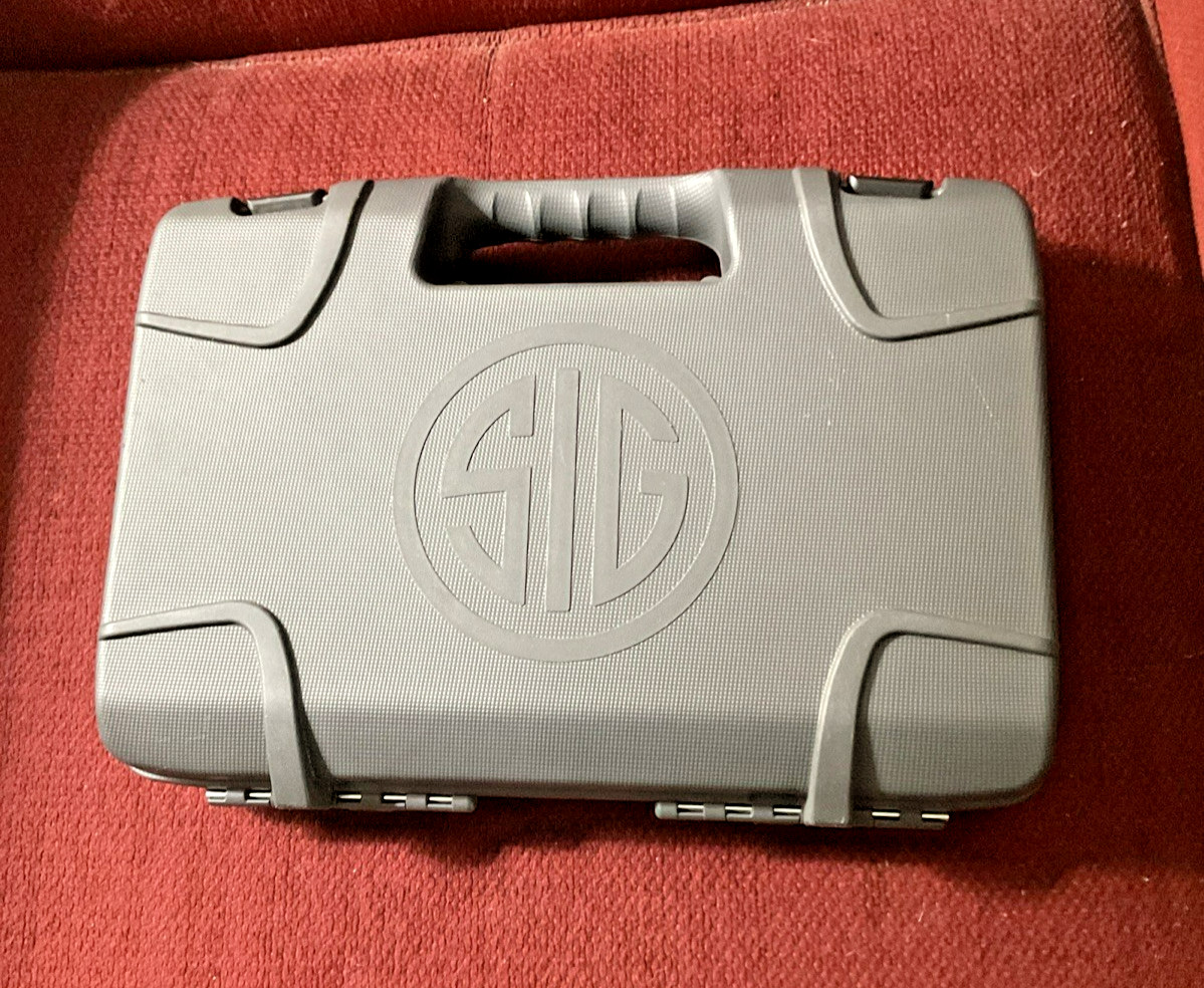 Sig Sauer P320 Series Hard Case Gun Box with Manual