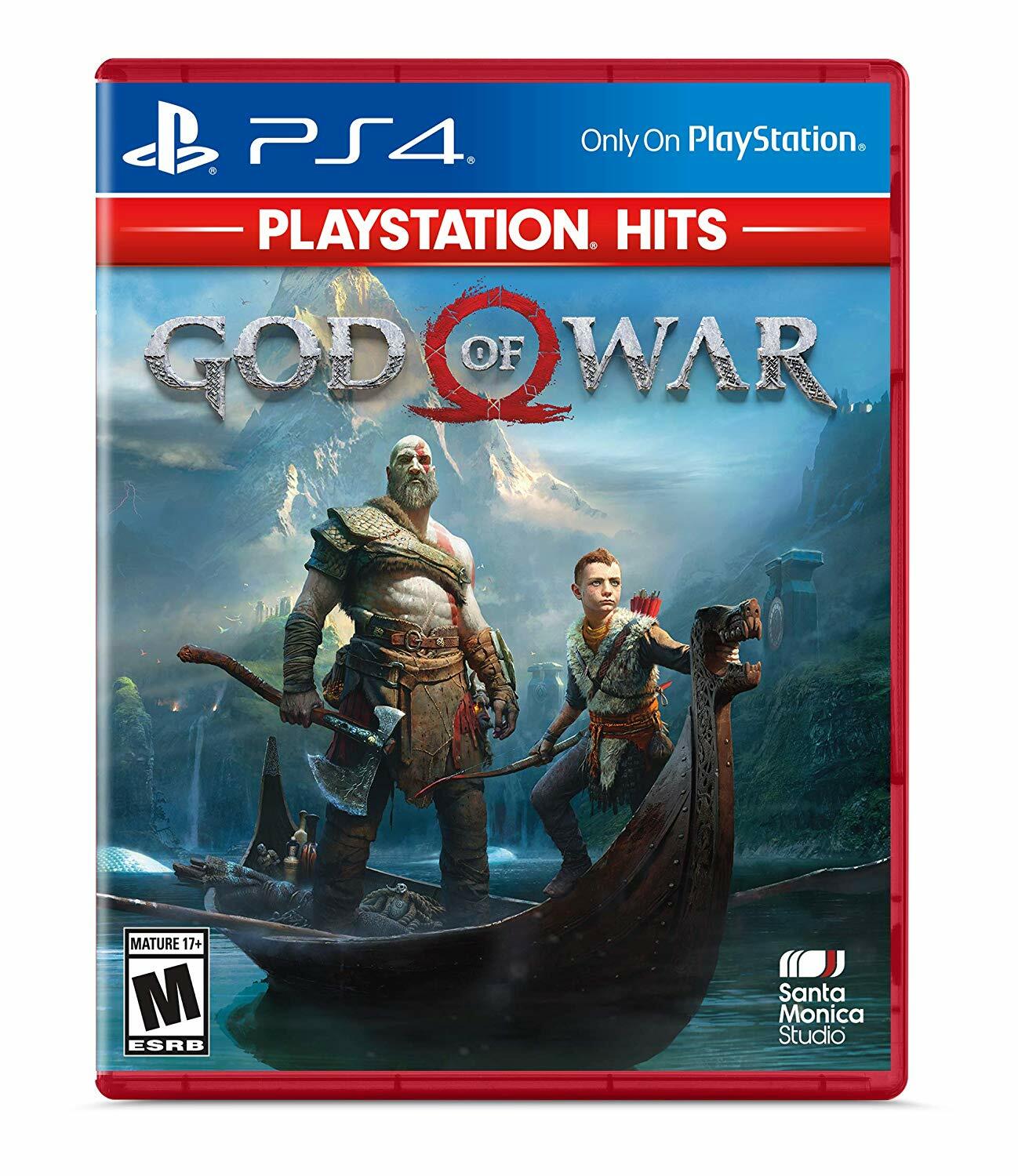 God of War PS4 Sony PlayStation 4, Brand New - Region Free