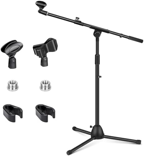 Mic Stand Heavy-Duty Super Resistent Tripod Boom Height Adjustable | Universal M