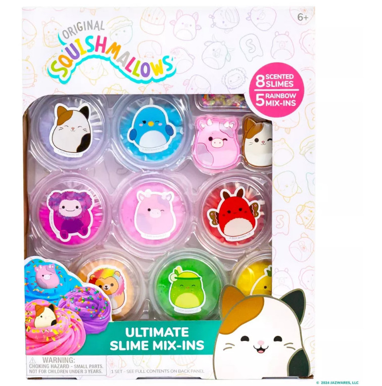 Squishmallow 13pc Ultimate Slime Mix-Ins Slime Kit Sensory Educational toy