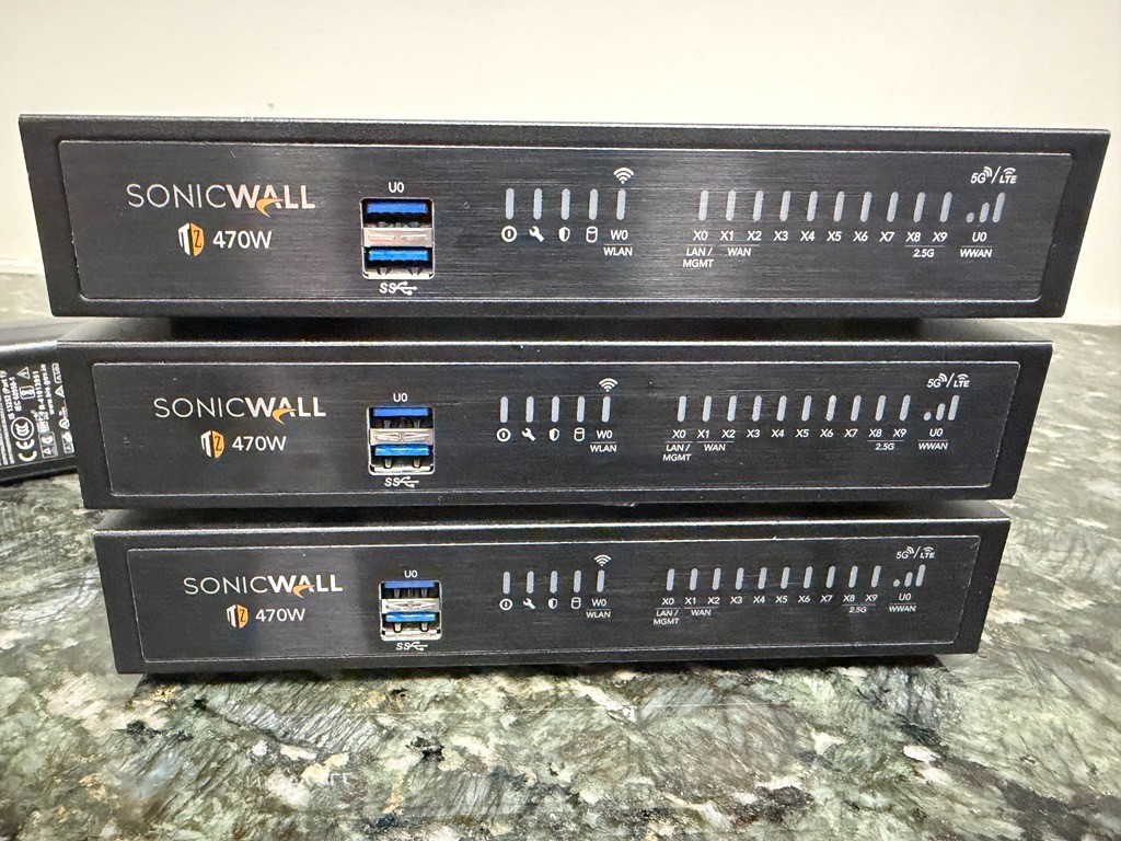 SonicWall TZ470w - Wireless Firewall - TRANSFERABLE