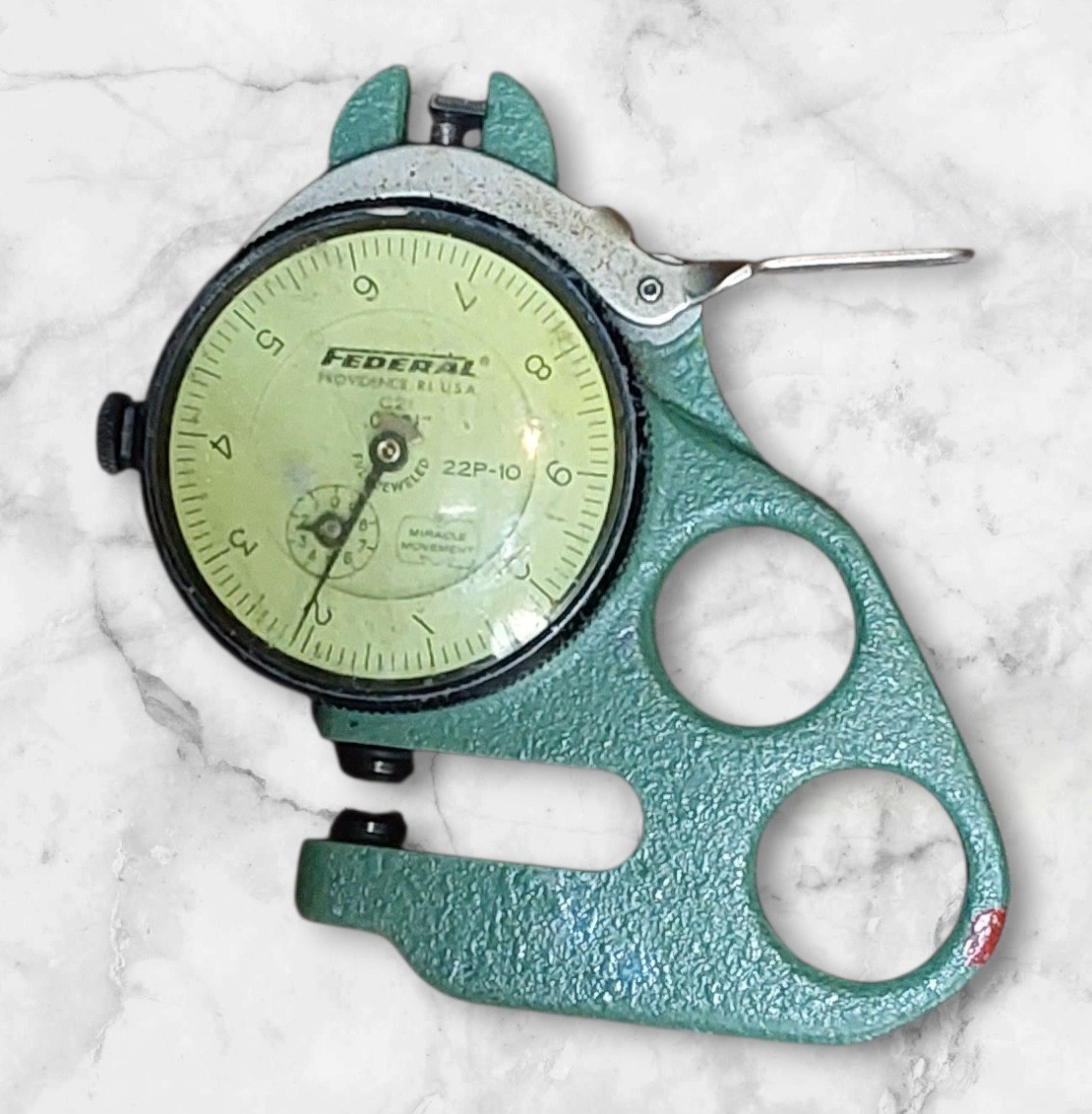 Federal Calibrator Thickness Measure Indicator 22P-10 C21 .0001 Working