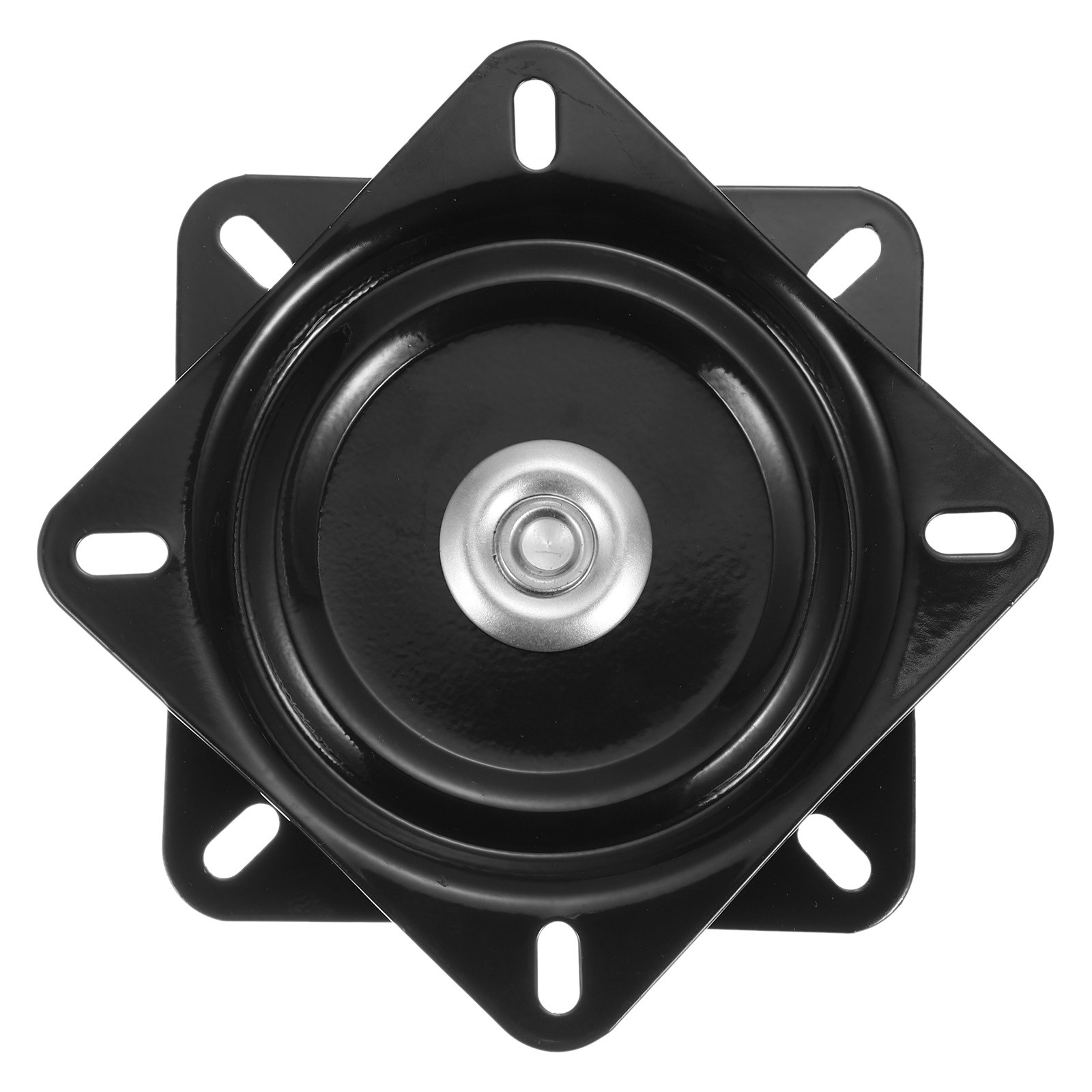 Bar Stools Swivel Plate 5 Inch Square Bar Stool Seat Replacement Black