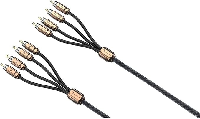 Diamond Audio HX610 10Ft Six Channel RCA Cable