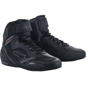 Alpinestars 251031911008 Faster-3 Rideknit Riding Shoes 8 Black/Black