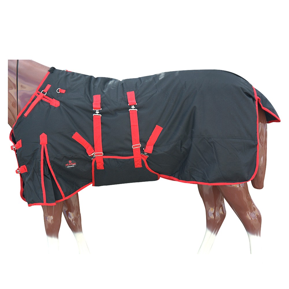 78" Hilason 1200D Waterproof Turnout Horse Winter Belly Wrap Blanket