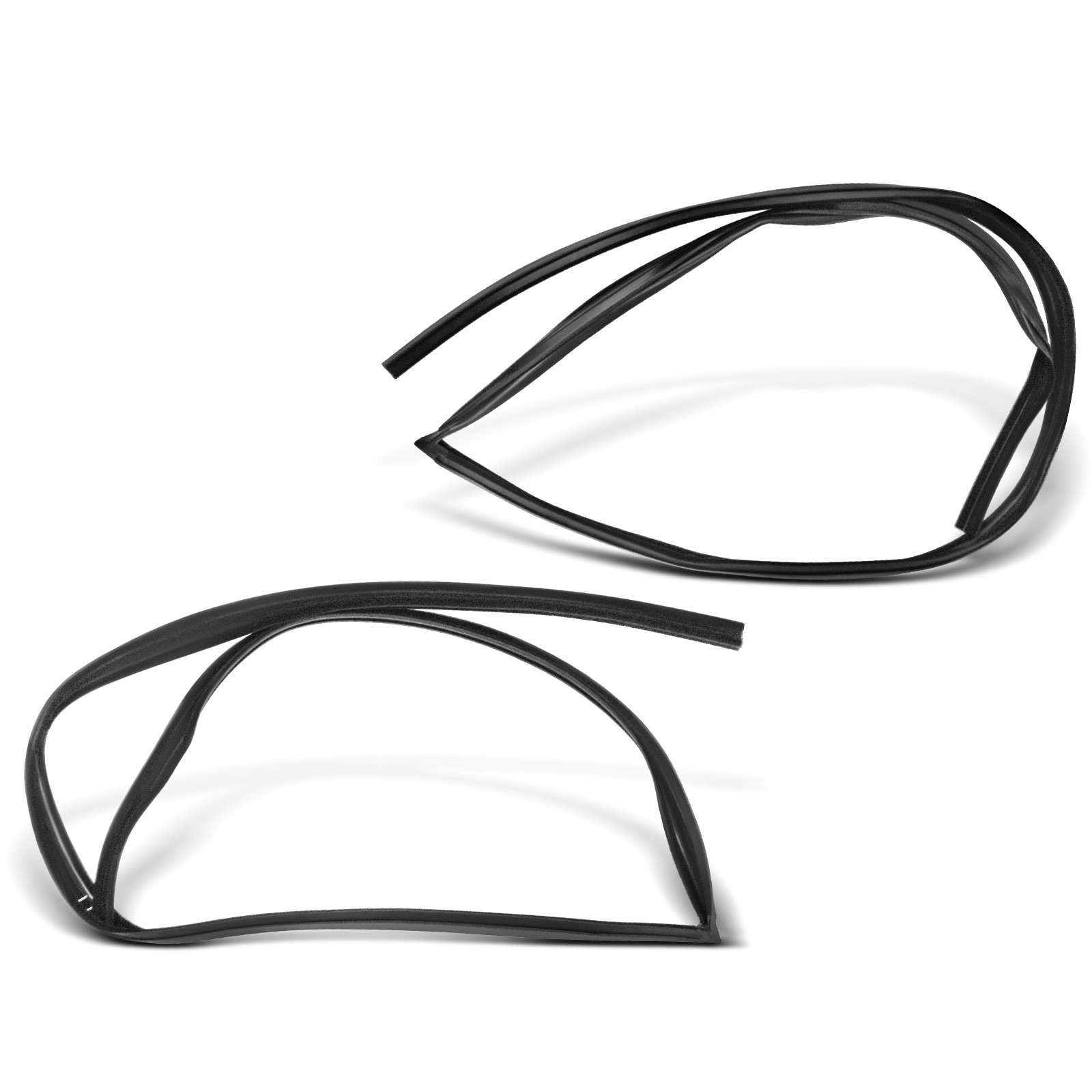 2x Front Glass Run Window Channel Weatherstrip Seal for Chevy G10 G20 GMC G1500