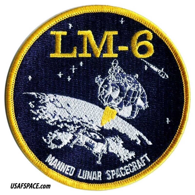 GRUMMAN LM-6 APOLLO 12-LUNAR MODULE-INTREPID-ORIGINAL AB EMBLEM NASA SPACE PATCH