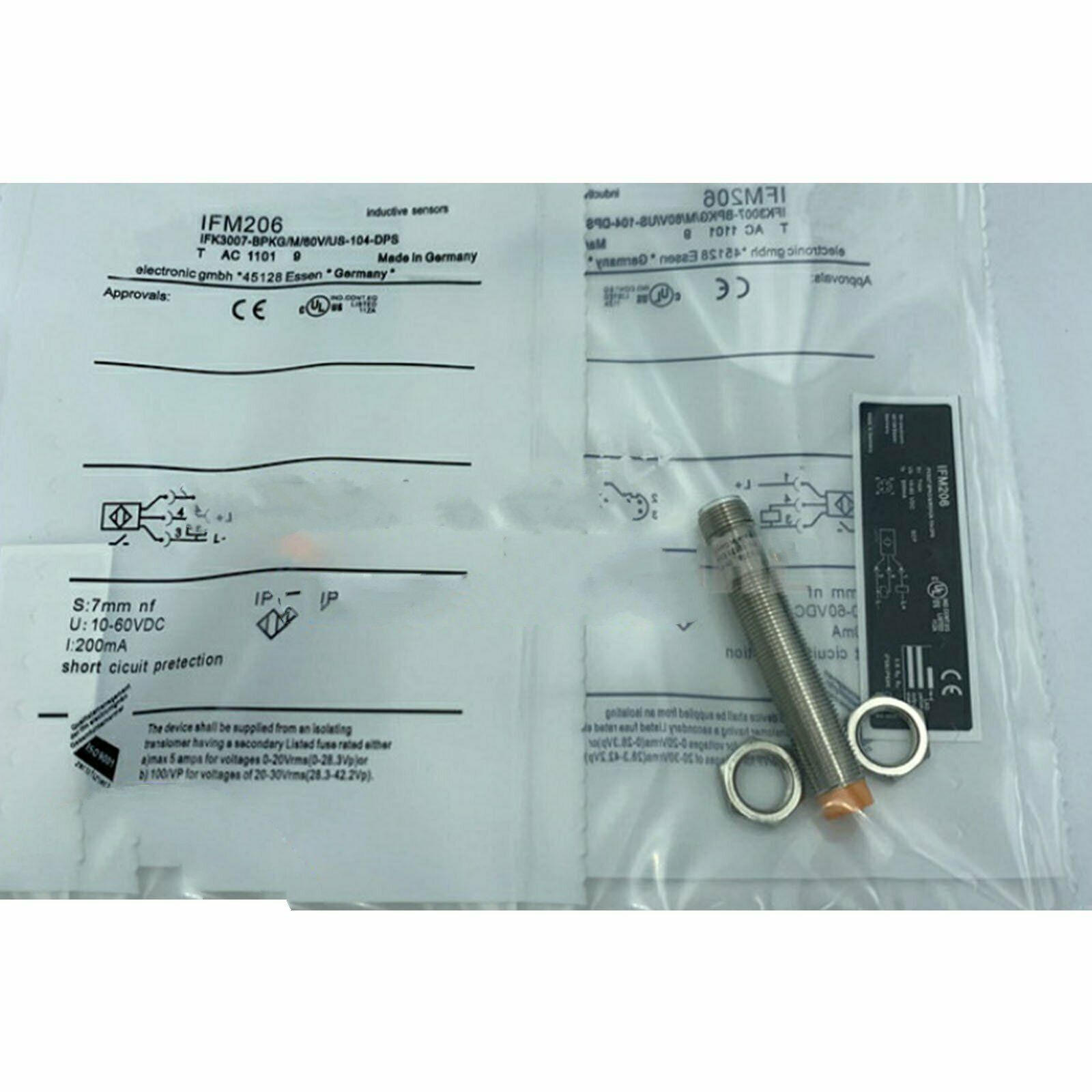 IFM IFM206 Proximity Switch 10~60VDC New