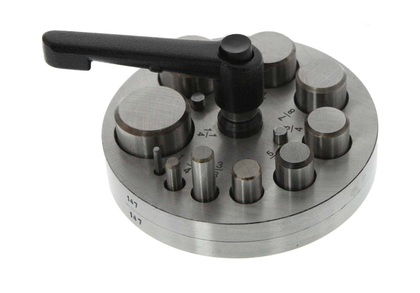 10 EXTRA LARGE CIRCULAR ROUND DISC CUTTER TOOL 2MM - 31MM SET