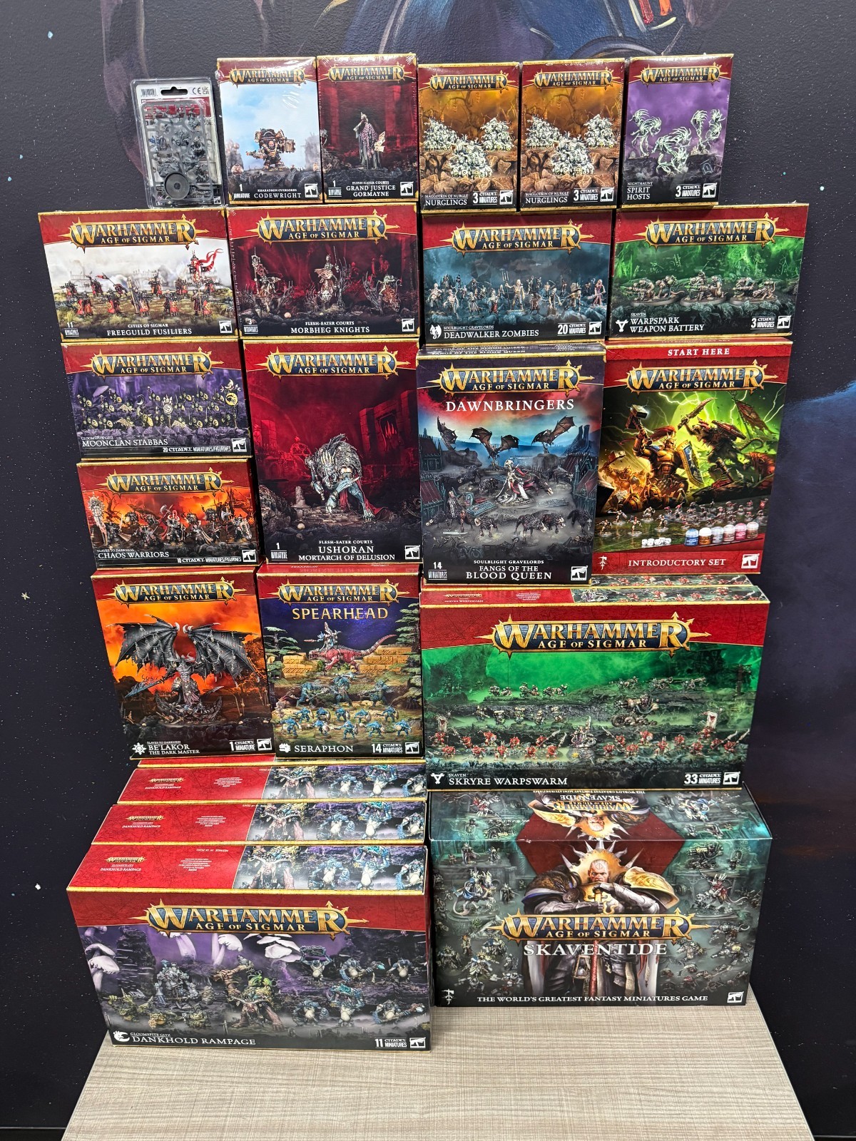 *NIB, FREE US SHIPPING* Warhammer: Age of Sigmar—Many sets, sold separately!