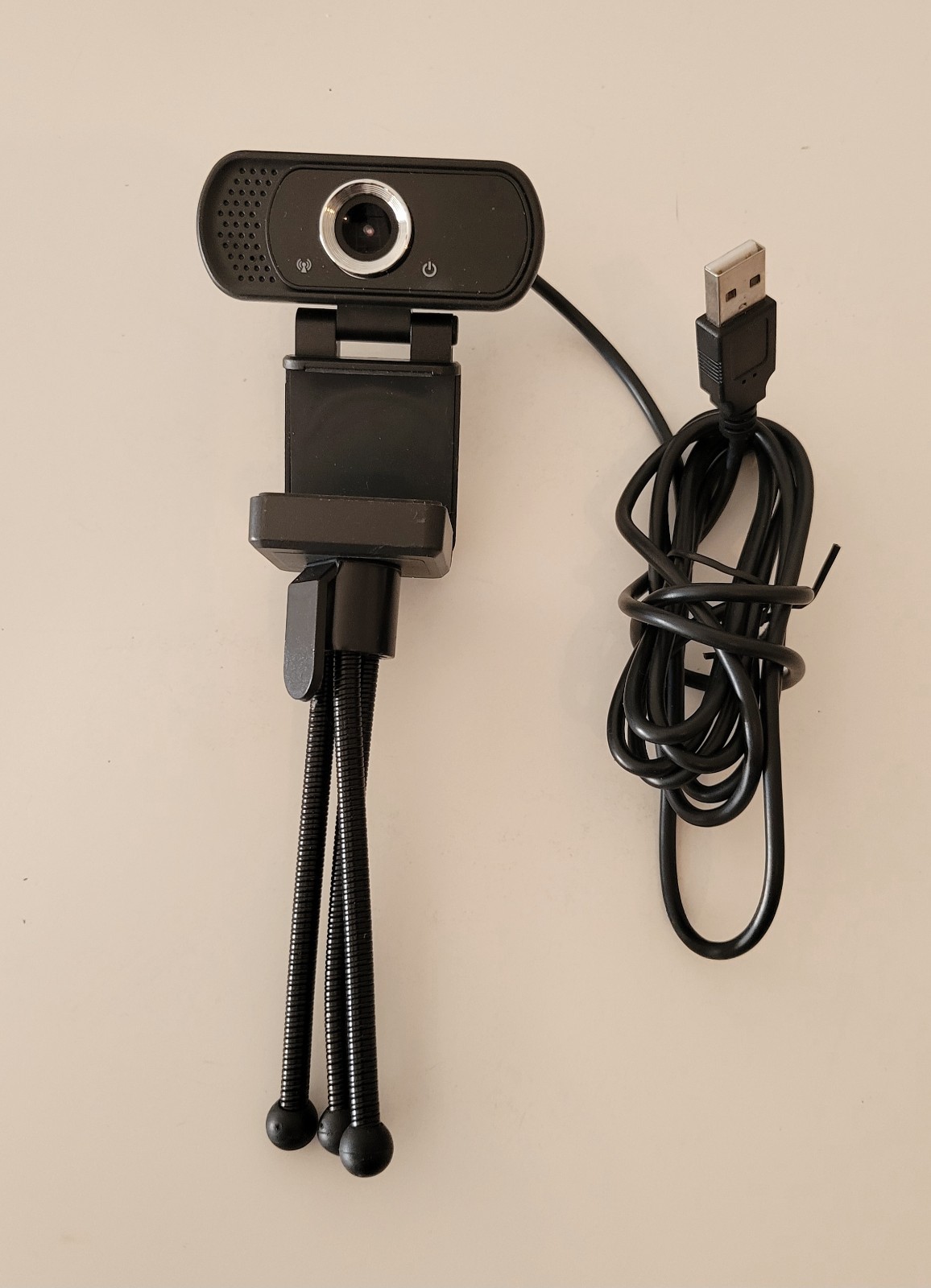 ToLuLu 1080P Webcam Built-in-Microphone, HD with Tripod Stand