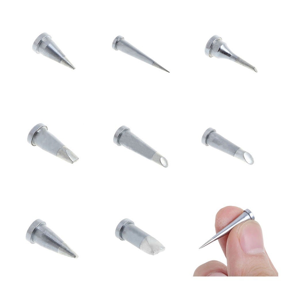 Soldering Iron Tips WSP80 Anti-wear Copper Pre-tinned Repairing Silver