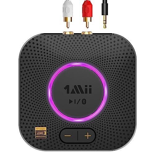 B06S+ LDAC Bluetooth 5.2 Receiver for Home Stereo Hi-Res Music Streaming Hi-Fi