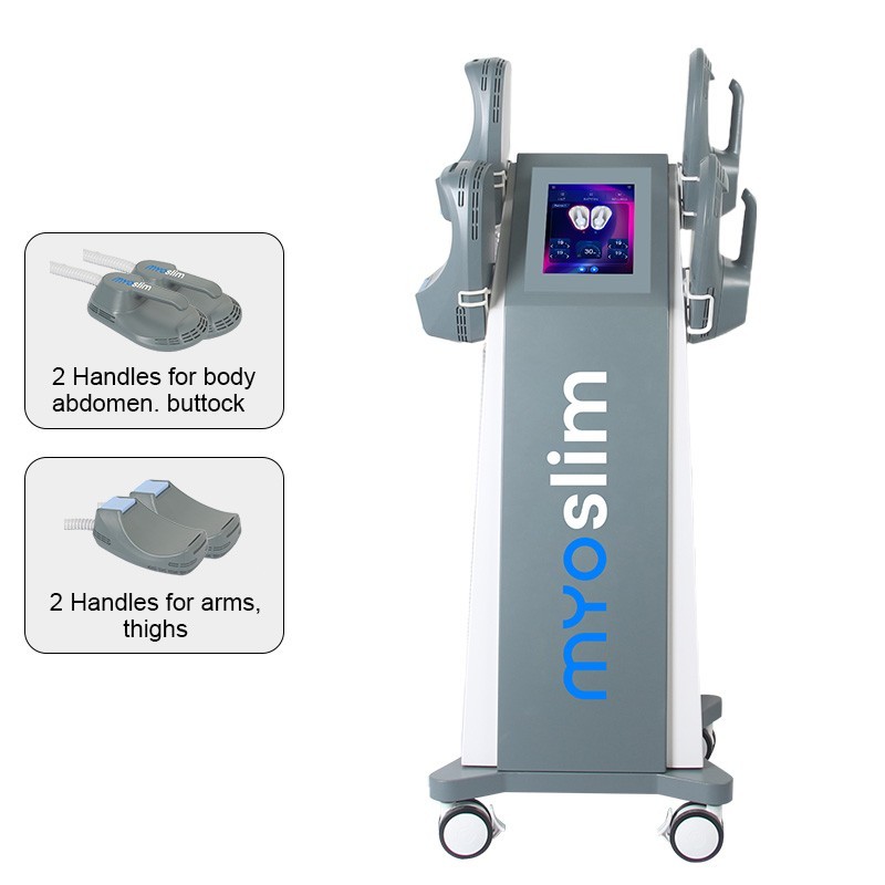 2026 MYOslim Neo EMS Body Sculpting Machine 4 Handles - HI-EMT Muscle Sculpt