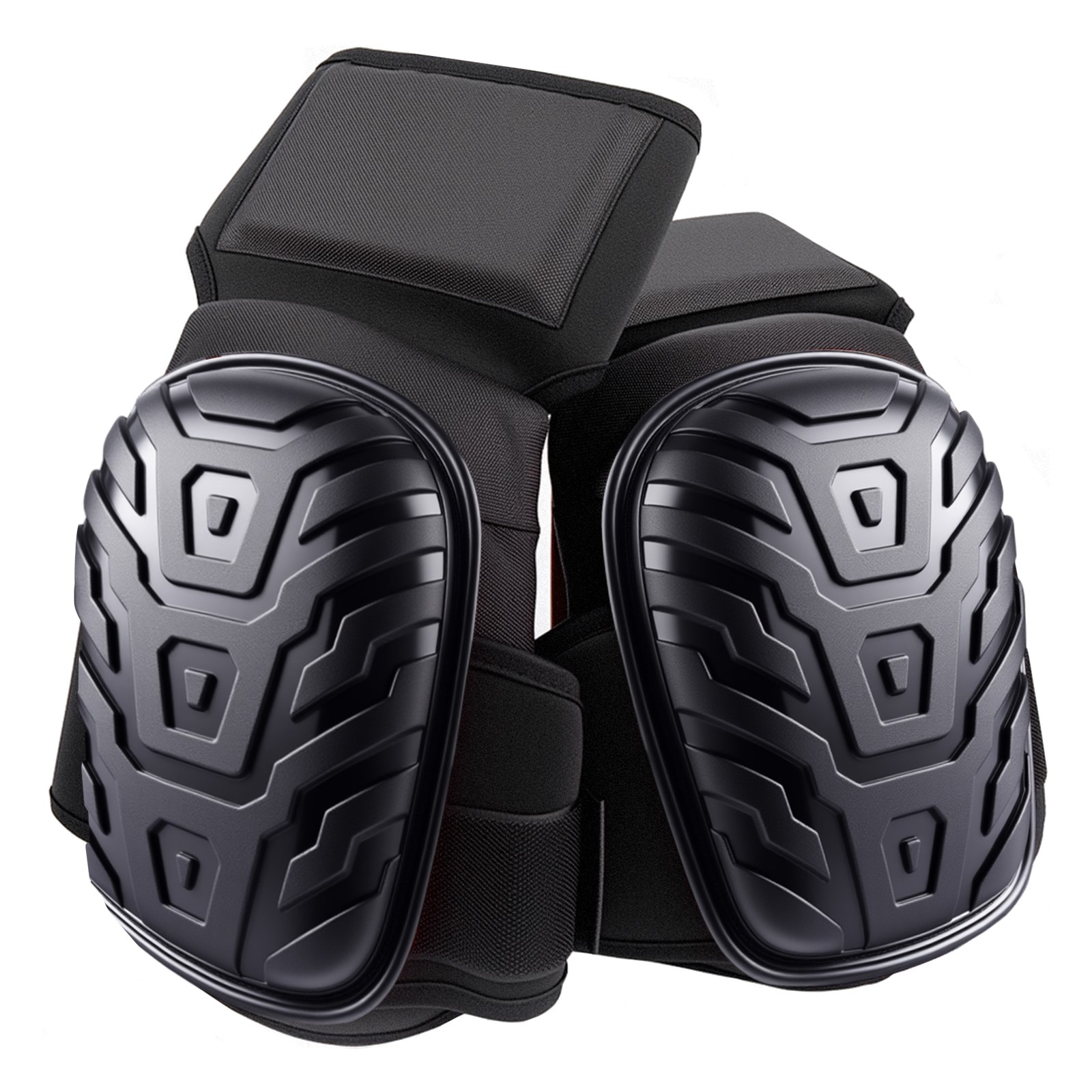 2X Heavy Duty Knee Pads Gel-Foam for Work Construction Gardening Leg Protector