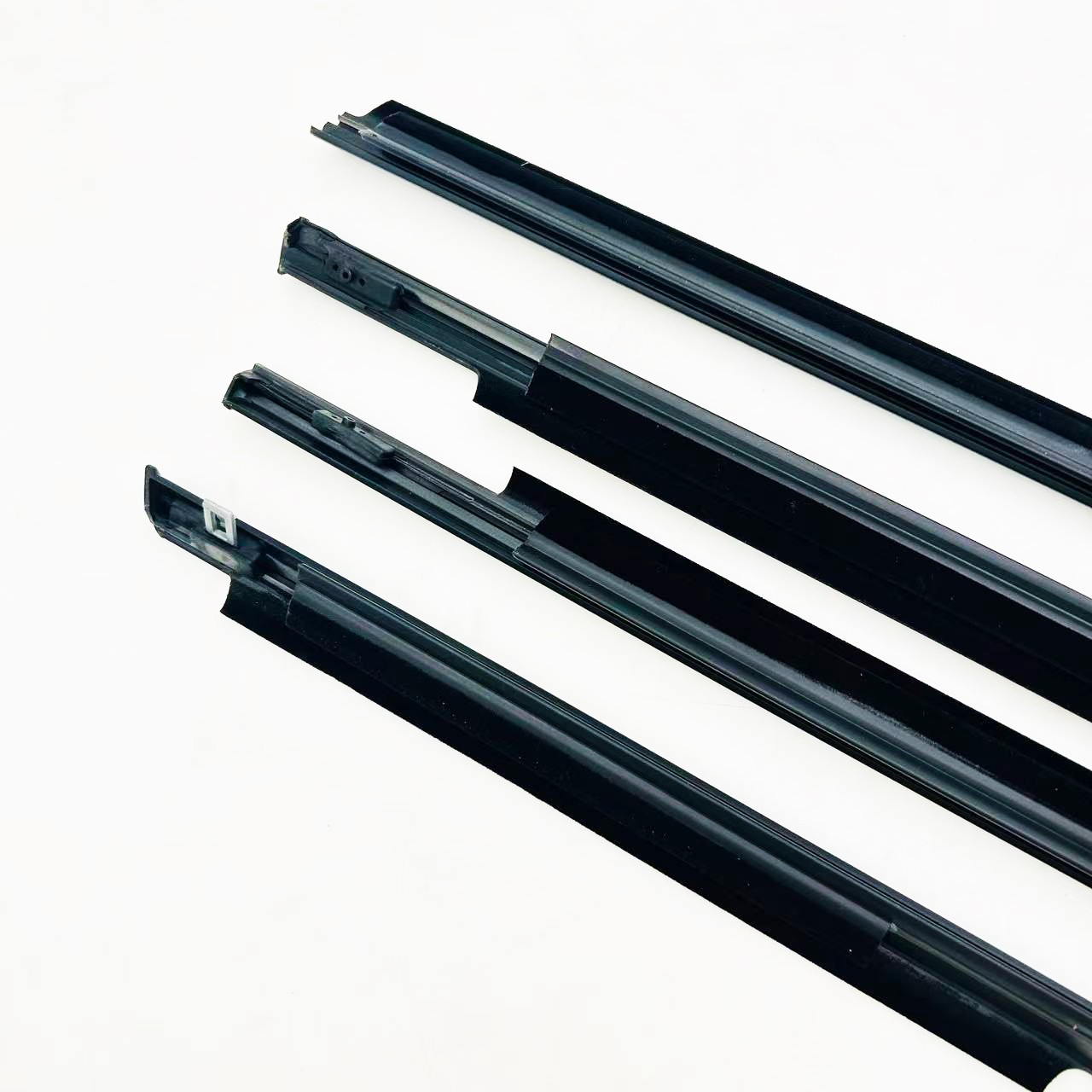 OEM!! 4PCS Window Weatherstrip Molding Seals Trim For 2003-2009 Toyota 4Runner