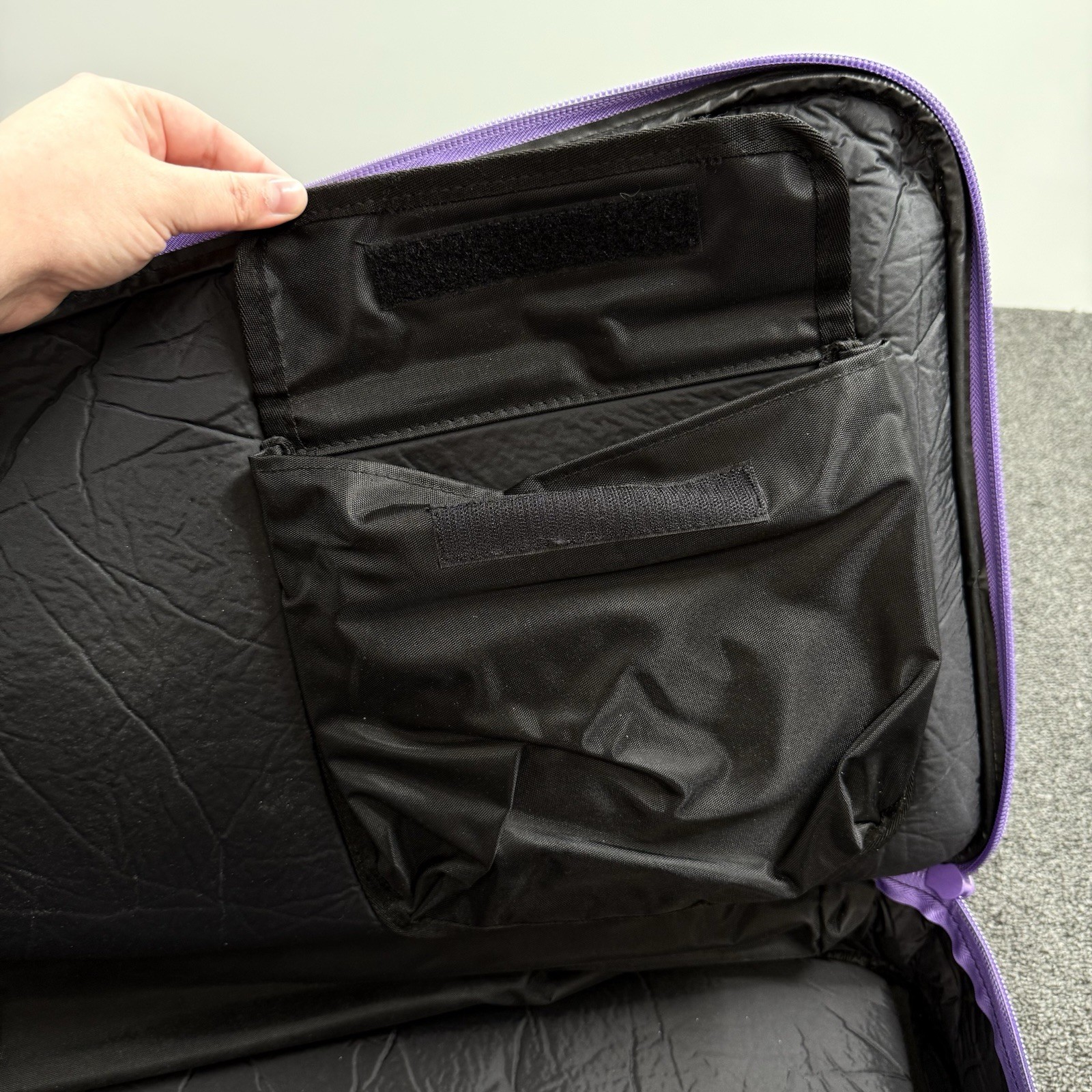 Yamaha SBK 285 Xylophone Bells Bag Carry Case Black Purple Soft Padded Bag Only