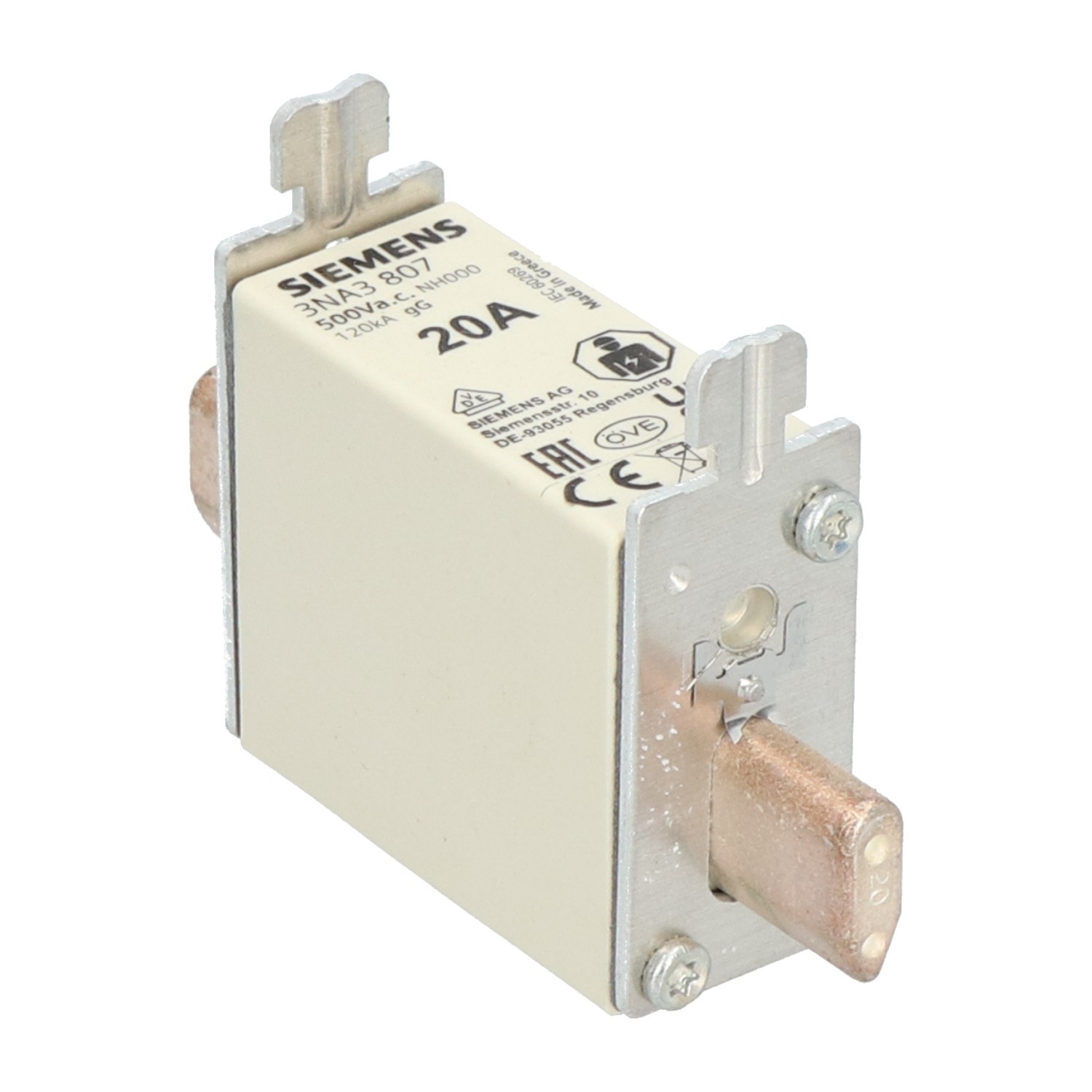 Siemens 3NA3807 New NFP (3pcs)