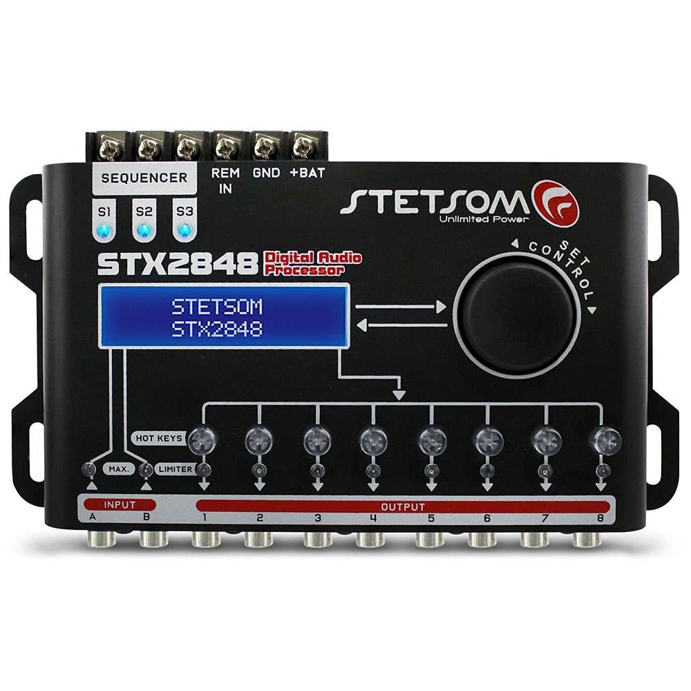 Stetsom STX2848 Dsp Xvr Eq 8 Channel