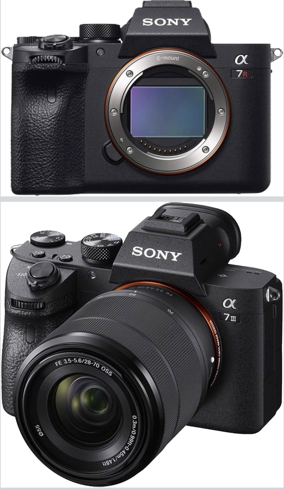 Sony Alpha 7 lll Camera Bundle w/ Lenses, Flash, Tripod, Bag