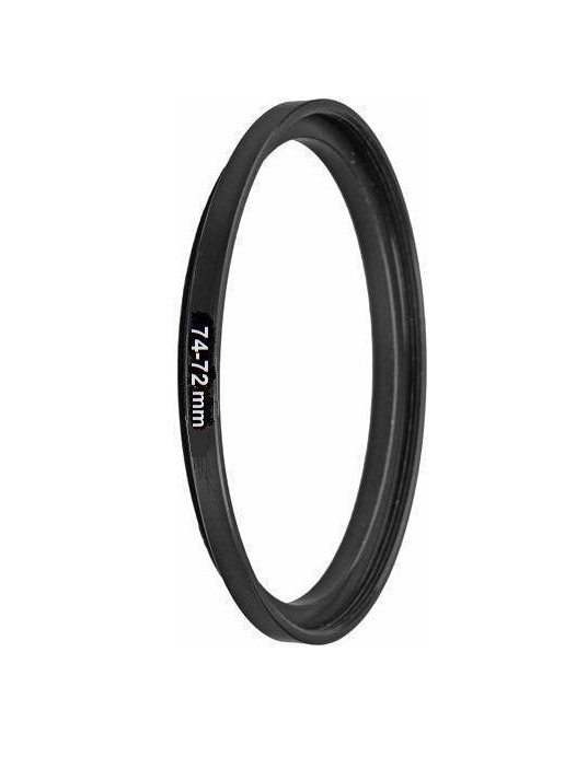 Bower 74mm-72mm Step Down Metal Ring Adapter (74-72mm)