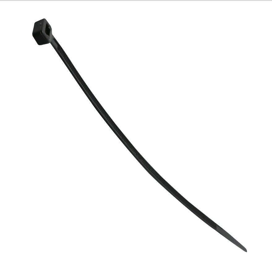 1000 Pack Construct Pro 7” Cold Weather Self-Locking Nylon Cable Ties Black Zip