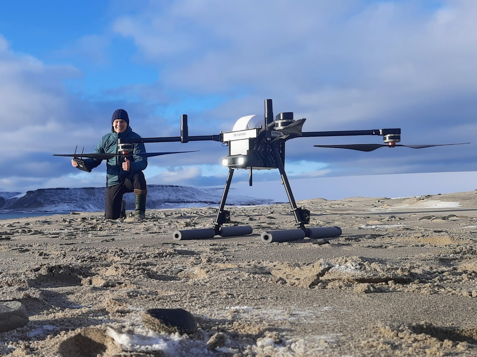 TRITON UAV multisensor magnetic field mapping system RTK, obstacle avoidance