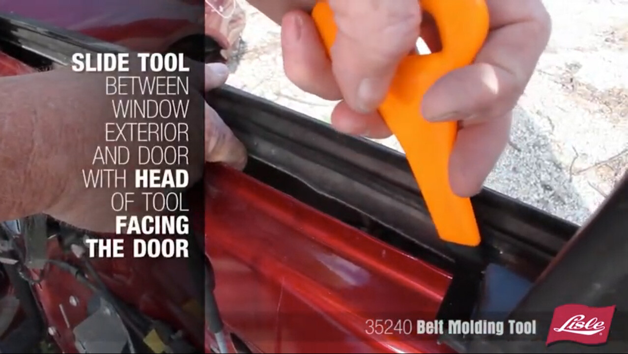 AUTOMOTIVE BELT MOLDING TOOL – auto body trim puller – bodywork tools – painting