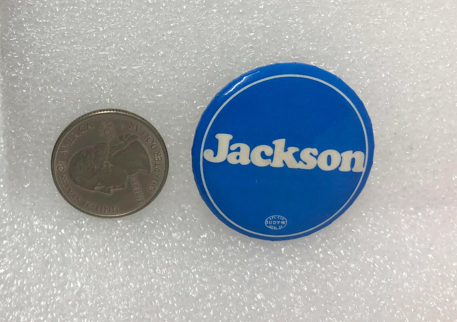 Henry Scoop Johnson Political Button Pin