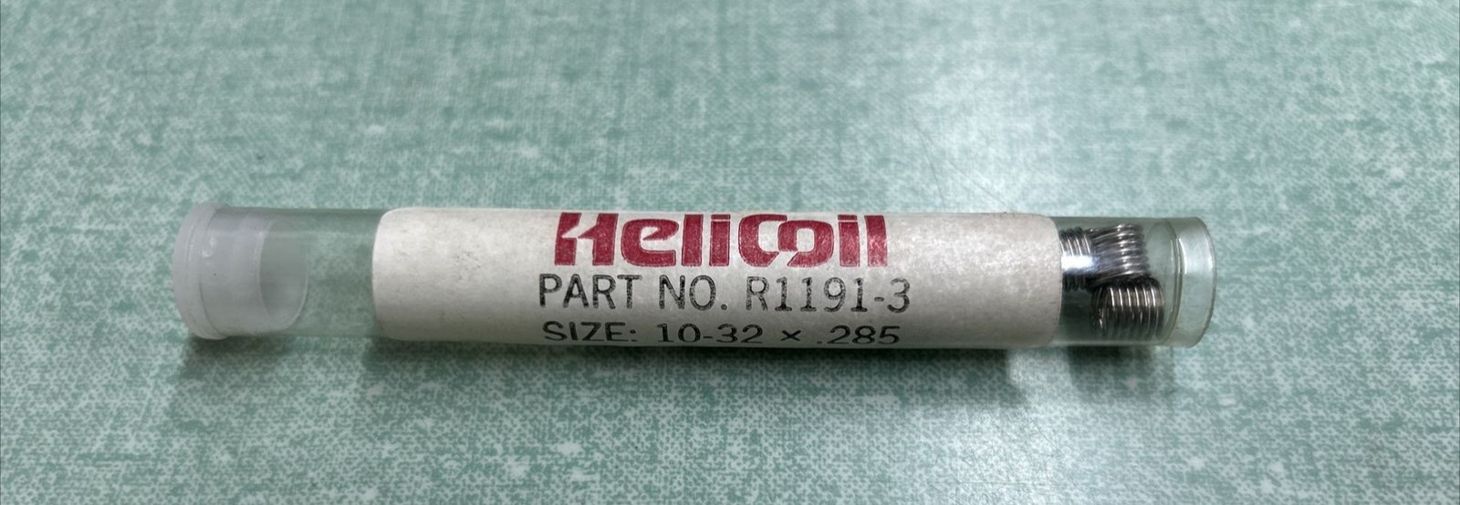 NEW! HeliCoil No. R1191-3 THREAD REPAIR INSERTS, SIZE 10-32*.285