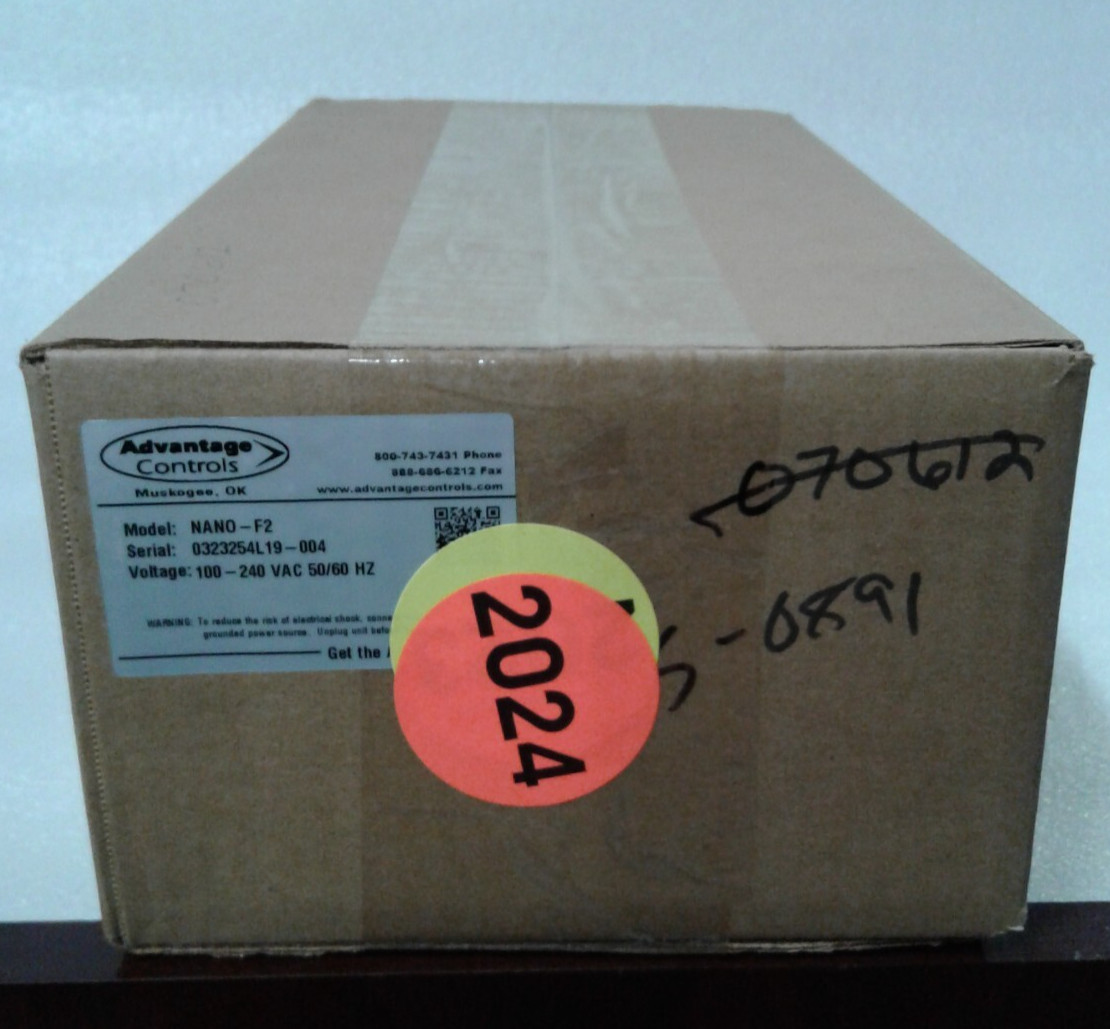 Advantage Controls NANO-F2 100-240VAC - New in Factory Sealed Box